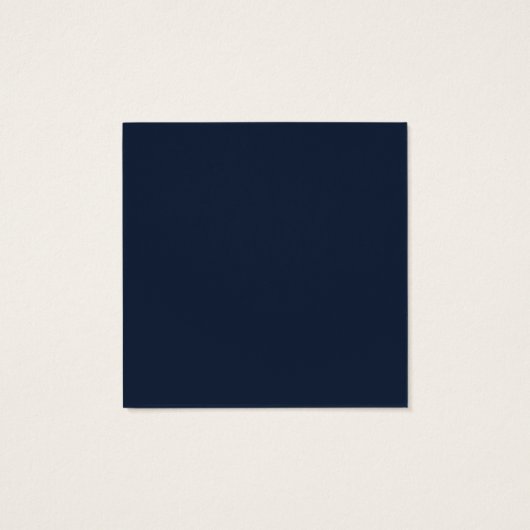 海軍と赤面の結婚フローラのギフト登録カード (裏面)