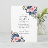 海軍と赤面フローラのシャワー駆動 招待状 (スタンド正面)