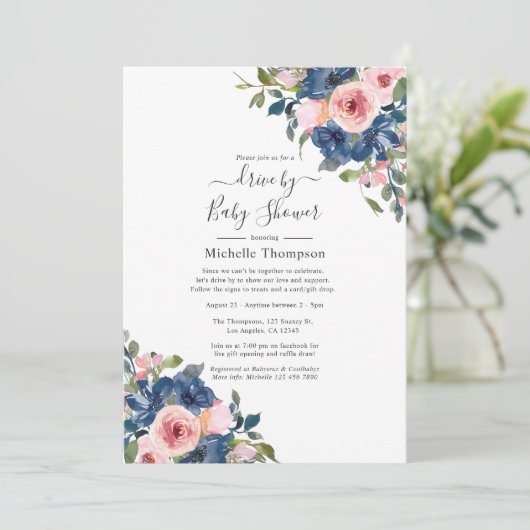 海軍と赤面フローラのシャワー駆動 招待状 (スタンド正面)