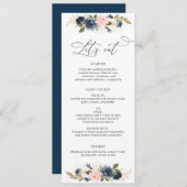 海軍と赤面フローラ結婚ズ メニュー (正面/裏面)