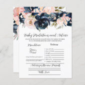 海軍と赤面ベビー予測パーティーゲーム。 (正面/裏面)