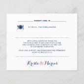 海軍と赤面結婚の週末の日程 (裏面)