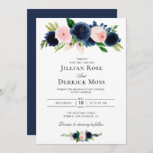 海軍と赤面結婚ズ 招待状 (正面/裏面)