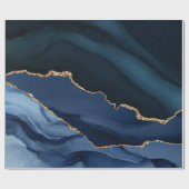 海軍と金ゴールドアガテ ラッピングペーパー (フラット)