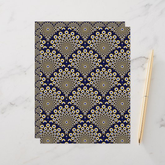 海軍と金ゴールドアールデコ (正面/裏面インサイチュ)