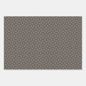 海軍と金ゴールドアールデコ ラッピングペーパーシート (正面3)