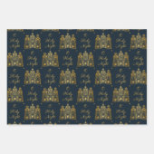海軍と金ゴールドオホーリーナイト三賢人 ラッピングペーパーシート (正面2)