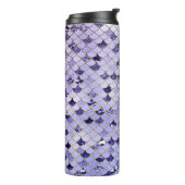 海軍と金ゴールドグリッターマーメイドはかりで測 タンブラー (回転左)