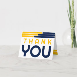 海軍と金ゴールドバー卒業ありがとう サンキューカード