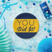 海軍と金ゴールド卒業した ペーパープレート (パーティー)