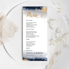 海軍と金ゴールド結婚のセレモニー メニュー