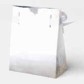 海軍と金ゴールド結婚の儀式用お願い フェイバーボックス (裏面サイド)