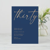 海軍と金ゴールド30歳 招待状 (スタンド正面)