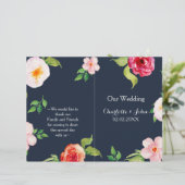 海軍と銀水色の花結婚色 (スタンド正面)