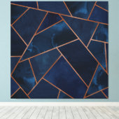 海軍と銅地域 キャンバスプリント (インサイチュ (ウッドフロア))