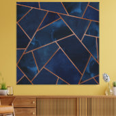 海軍と銅地域 キャンバスプリント (インサイチュ (リビング))