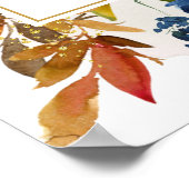 海軍と錆びボホ水色の花へようこそ ポスター (角)