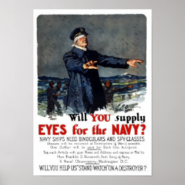 海軍に目を貸してくれるかWWI ポスター