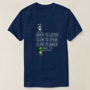 海軍に聞速話くい Tシャツ