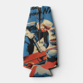 海軍のために構築！ ボトルクーラー (裏面)