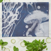 海軍のクラゲ キッチンタオル (折り畳み)