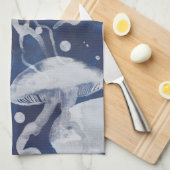 海軍のクラゲ キッチンタオル (四つ折り)