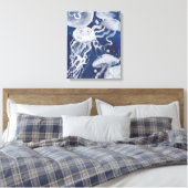 海軍のクラゲ キャンバスプリント (インサイチュ (寝室))