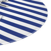 海軍のクロムいかりは縞で飾ります カッティングボード (角)