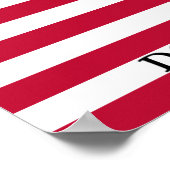 海軍のジャックとガッズデンの旗 – 1775年頃 – 76 ポスター (角)