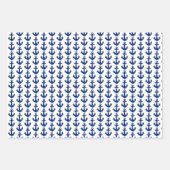 海軍のパップアナポリタンラッピング紙セット3 ラッピングペーパーシート (正面2)