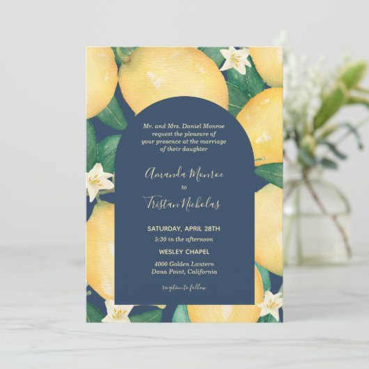 海軍のレモ結婚ンが一つの招待状で (スタンド正面)