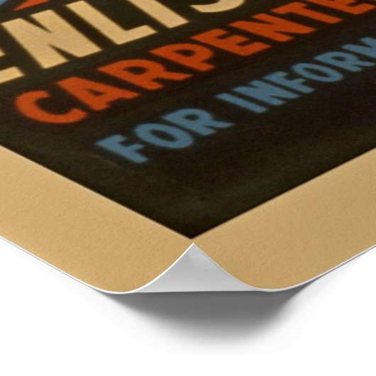 海軍の世界大戦のWPAヴィンテージポスター用に構築 ポスター (角)