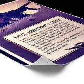 海軍の乗組兵の信条 ポスター (角)