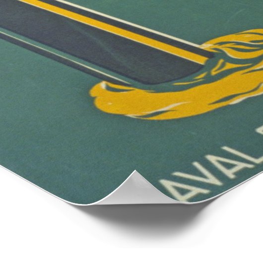 海軍の募集World War IIヴィンテージ軍隊 ポスター (角)