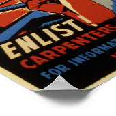 海軍の建造 ポスター (角)