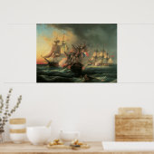 海軍の戦い – 人間の権利と不屈の権利 ポスター (キッチン)