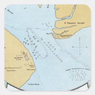 海軍の攻撃と港湾の奪取の計画王室の スクエアシール