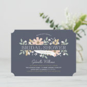 海軍の活気付くブライダルシャワー 招待状 (スタンド正面)