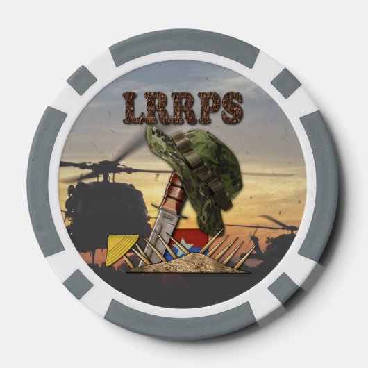 海軍の空軍海兵隊ベトナム南戦争 ポーカーチップ (裏面)