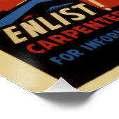 海軍の第二次世界大戦のプロパガンダのために構築 ポスター (コーナー)