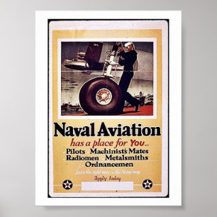 海軍の航空活動 ポスター