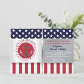 海軍の退役軍人会 招待状 (スタンド正面)