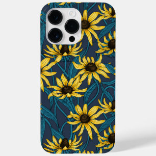 海軍の黄色のRudbekia Case-Mate iPhone 14 Pro Maxケース