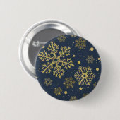 海軍の黄金の雪 缶バッジ (正面&裏面)