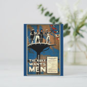 海軍は兵を欲す ポストカード (スタンド正面)