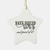 海軍は妻を出しました セラミックオーナメント (右)