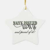 海軍は妻を出しました セラミックオーナメント (裏面)