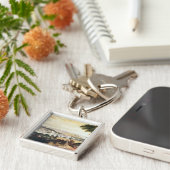 海軍を越えるからのワシントン州市 キーホルダー (側面)