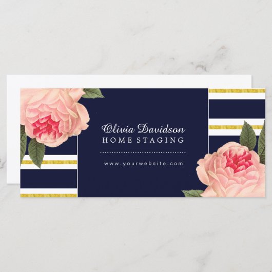 海軍エレガントギフト券のサンゴ牡丹 (正面/裏面)