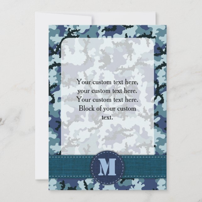 海軍カモフラージュ (正面)